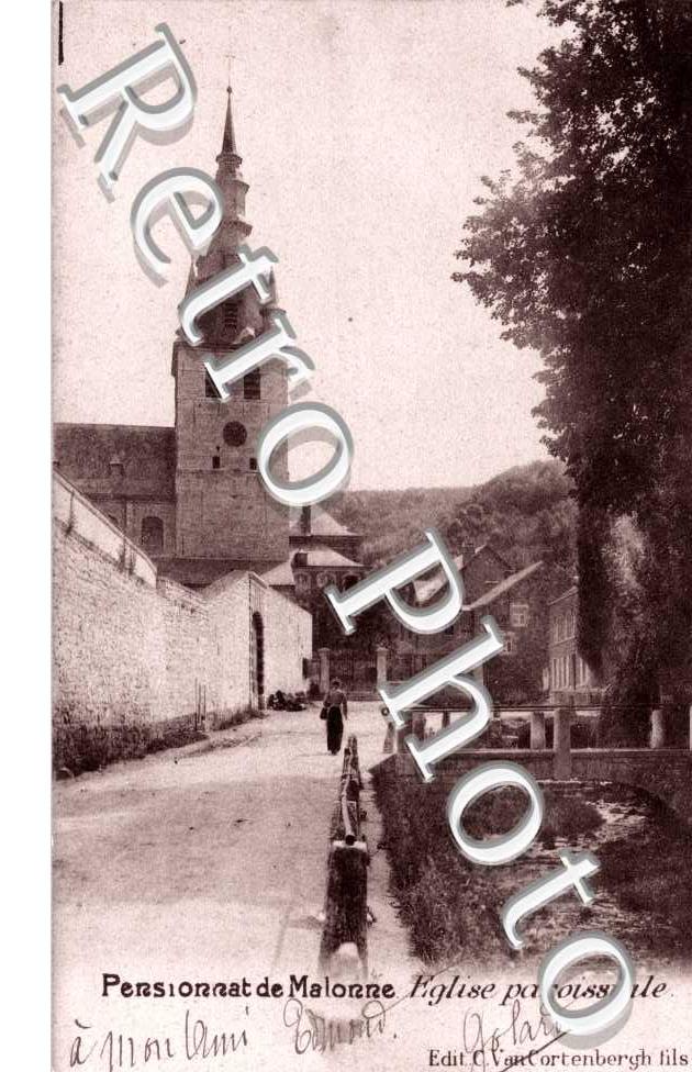 pensionnat et eglise paroissiale