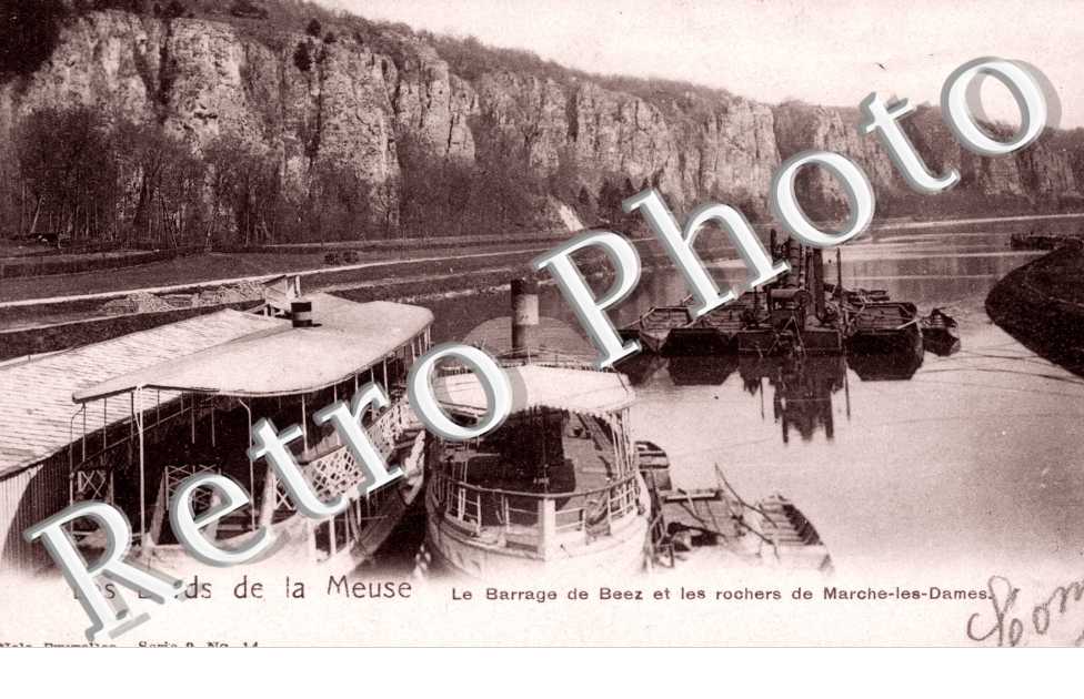 le Barrage de Beez et les rochers de Marche-les-Dames