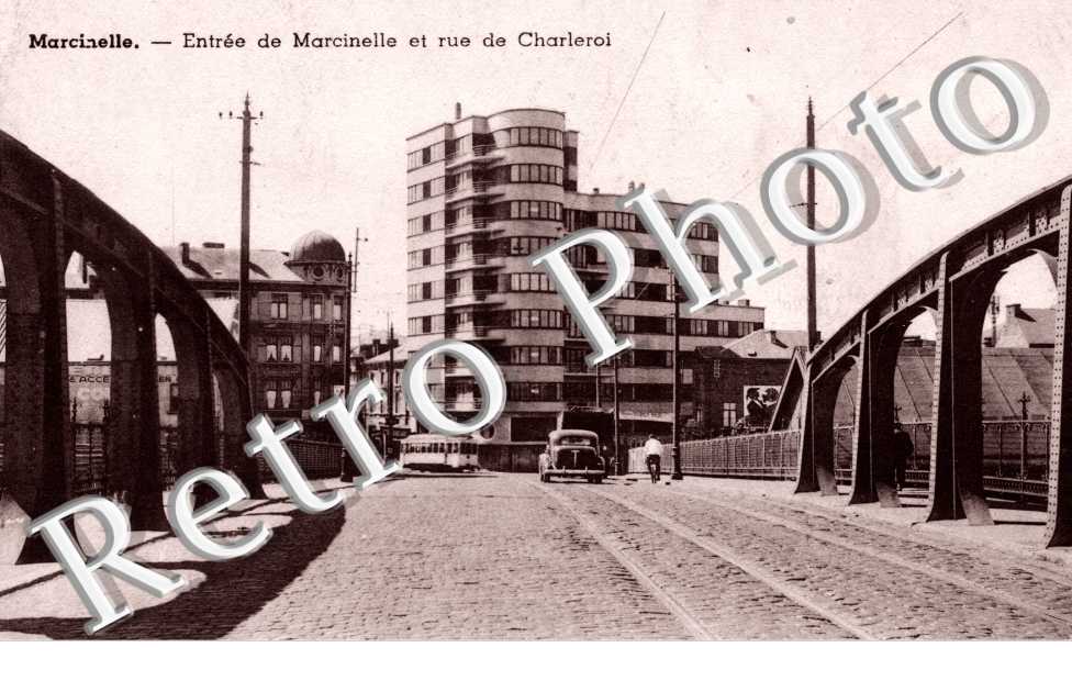 Entrée de Marcinell et rue de Charleroi
