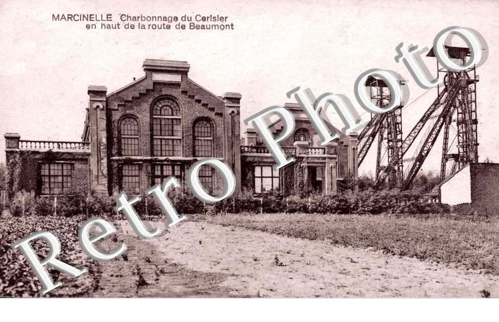 Charbonnages du Cerisier en haut de la route de Beaumont