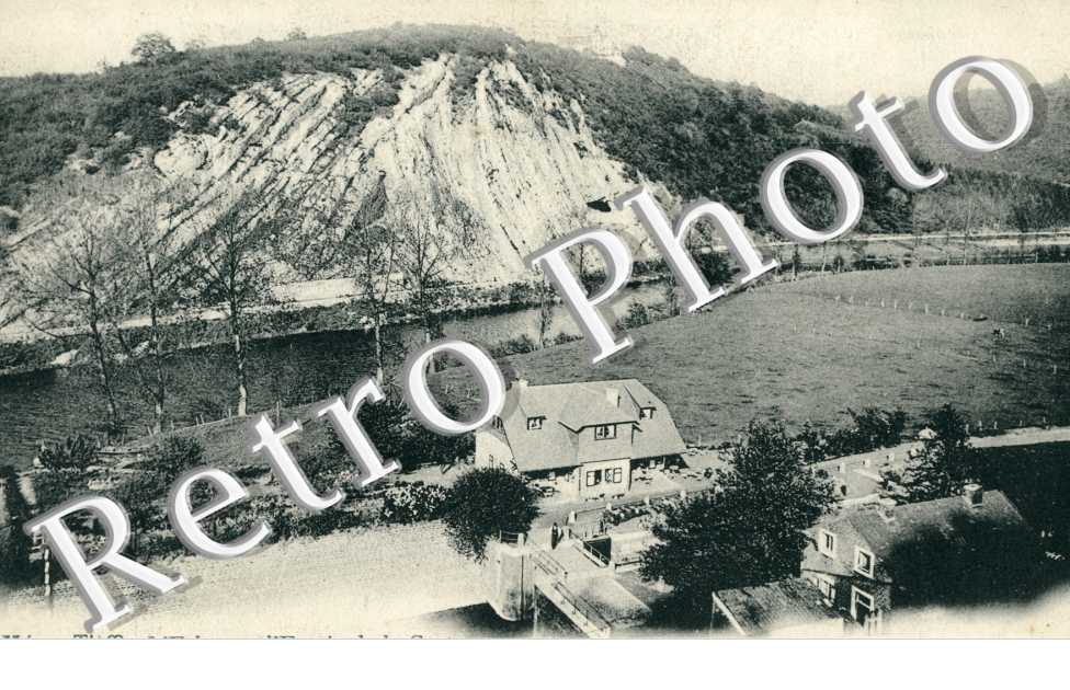 Mery-Tilff. l'Ecluse et l'Entree de la Grotte