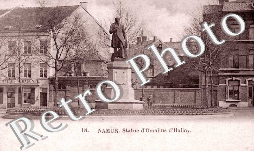 Statue d'Omalius d'Halloy