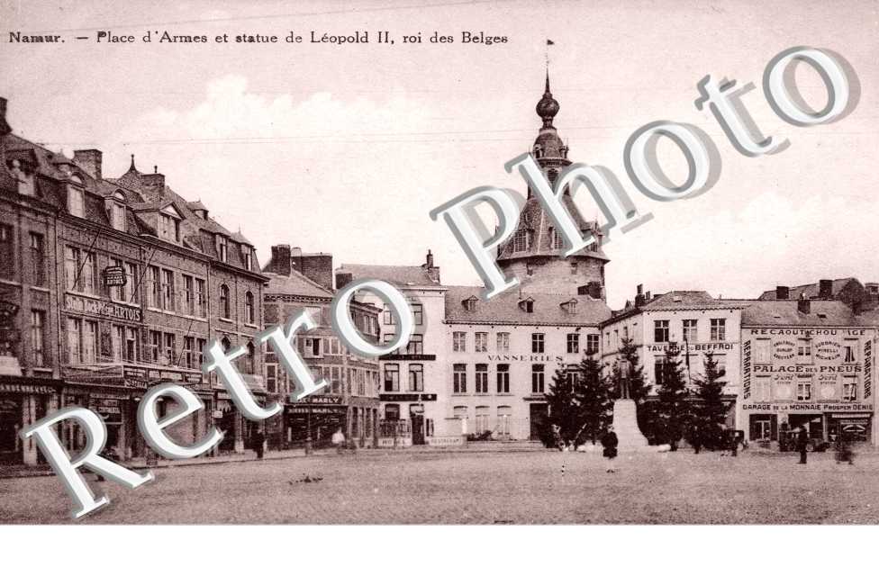Places d'Armes et Statue de Leopold II, Roi des Belges