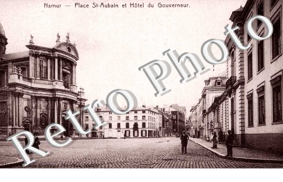 place Saint Aubain et hotel du gouverneur