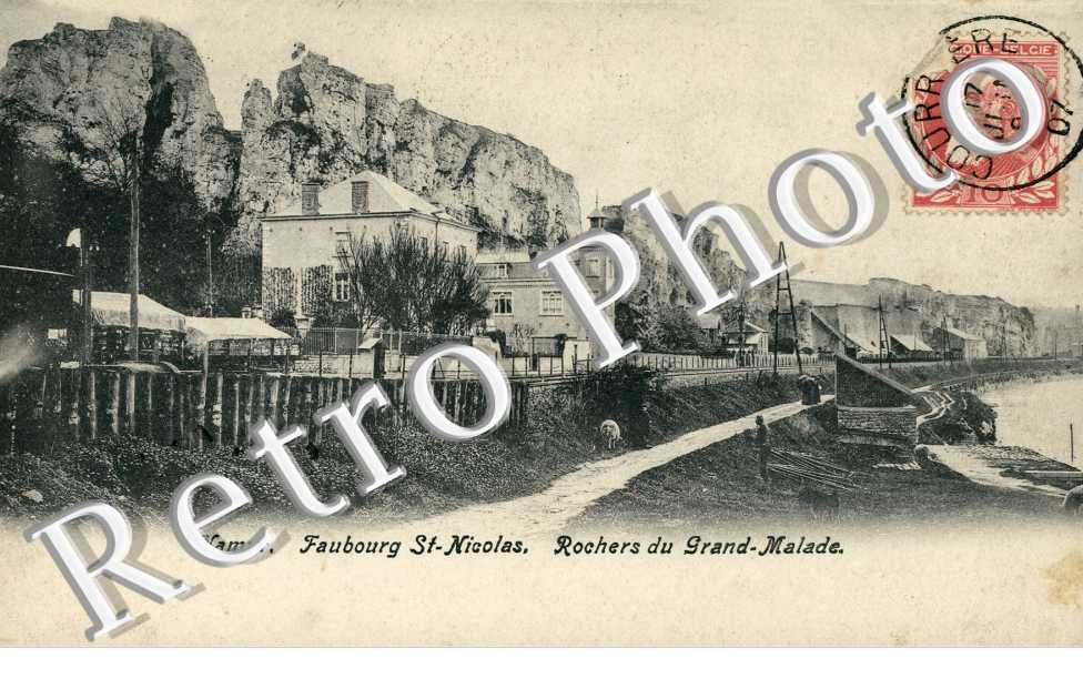 Faubourg Saint-Nicolas, Rochers du Grand Malade