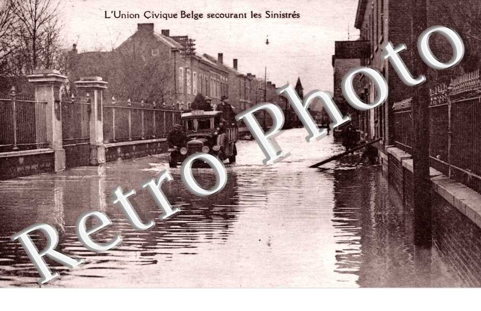 l'union civique belge secourant les sinistres