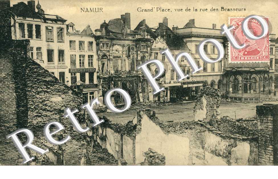 Grand'Place vue de la rue des Brasseurs