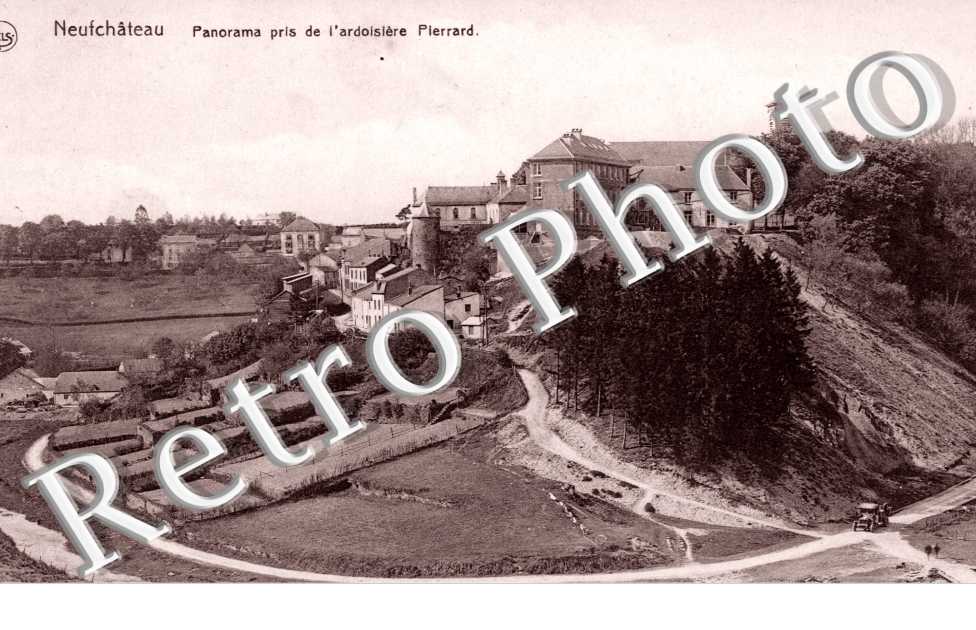Panorama pris de l'Ardoisiere Pierrard