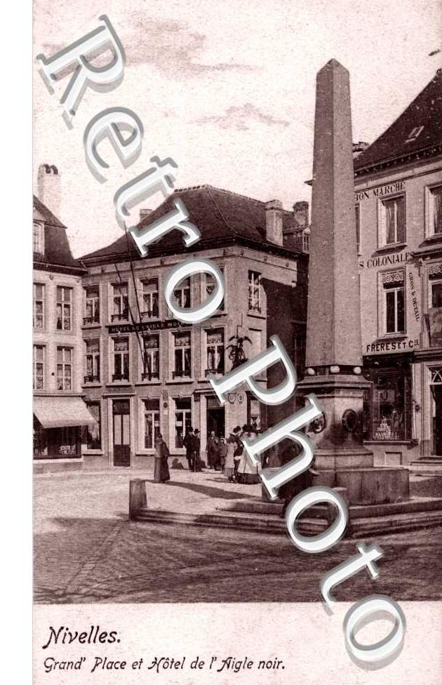 Grand'Place et hotel de l'Aigle Noir