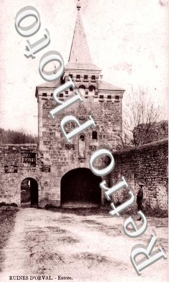 ruines d'Orval, entree