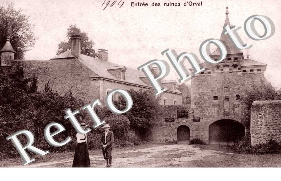 entree des ruines d'Orval
