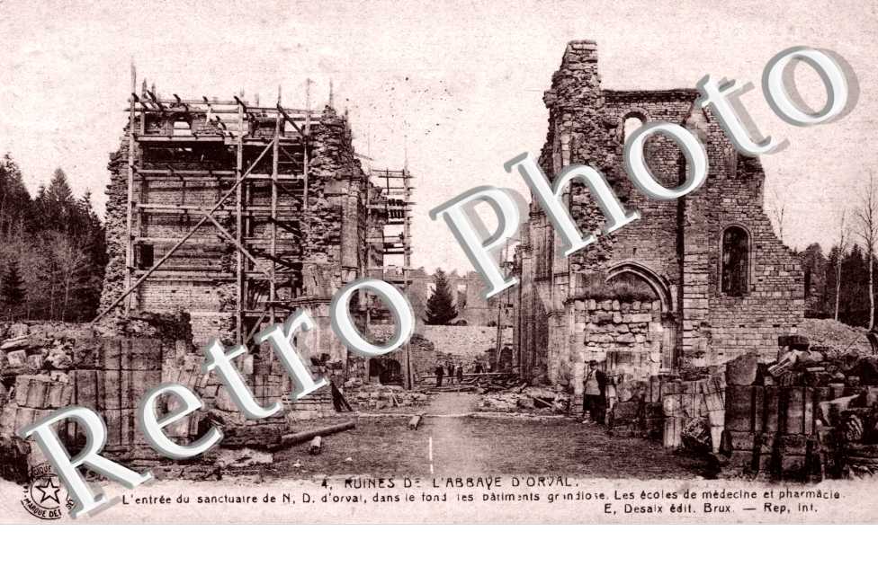 ruines de l'abbaye d'Orval