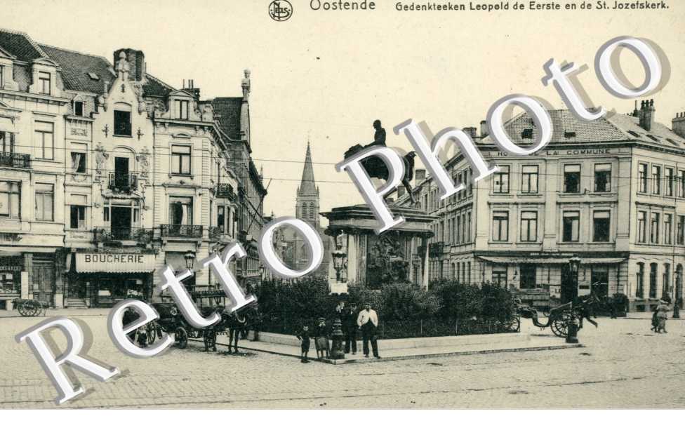 Gedenkteeken Leopold de Eerste en de St. Jozefskerk 