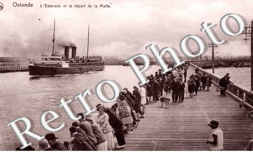 l'estacade et le depart de la Malle