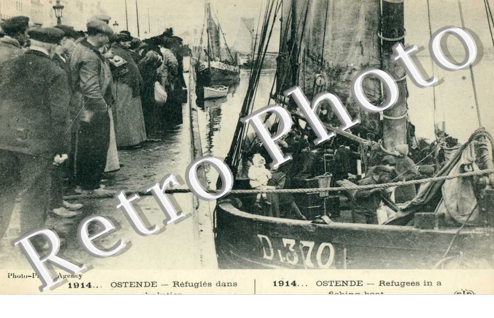 refugies dans un chalutier