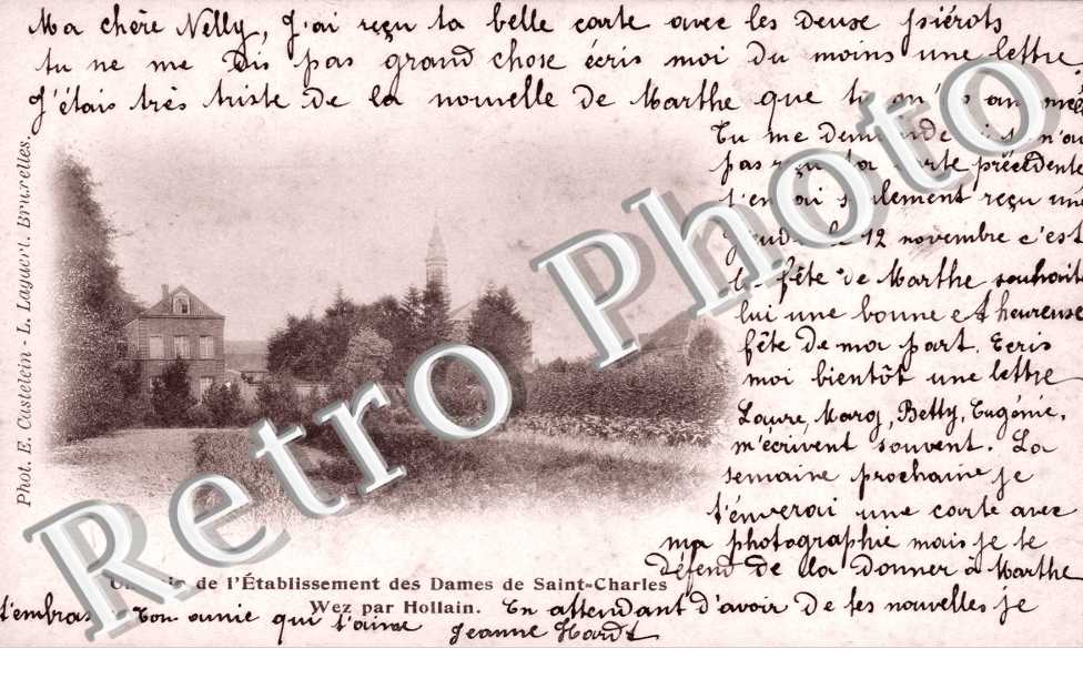 Un coin de l'Etabliseement des Dames de Saint Charles