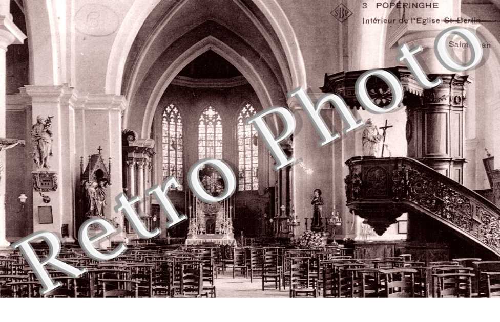 Interieur de l'eglise saint jean