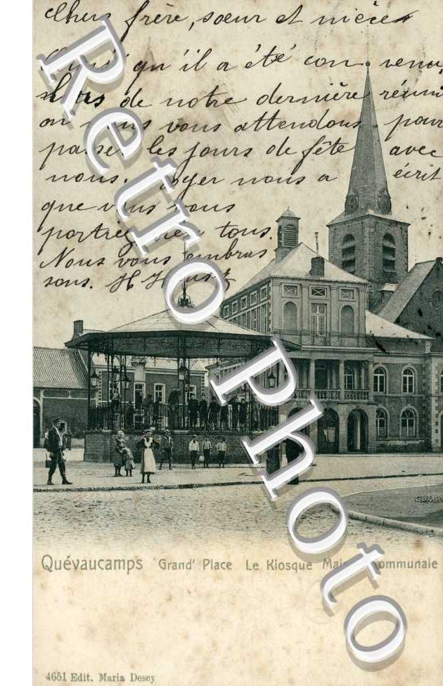Grand'Place, le kiosque, maison communale