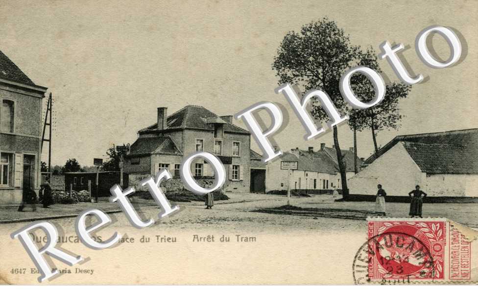 place du Trieu, arret du tram