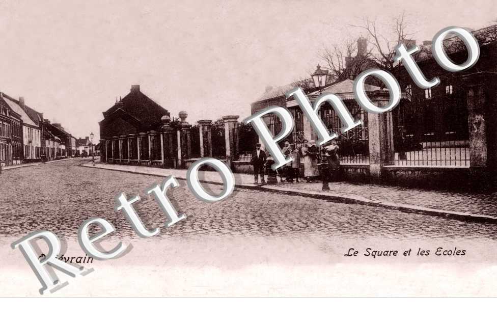 Le square et les ecoles