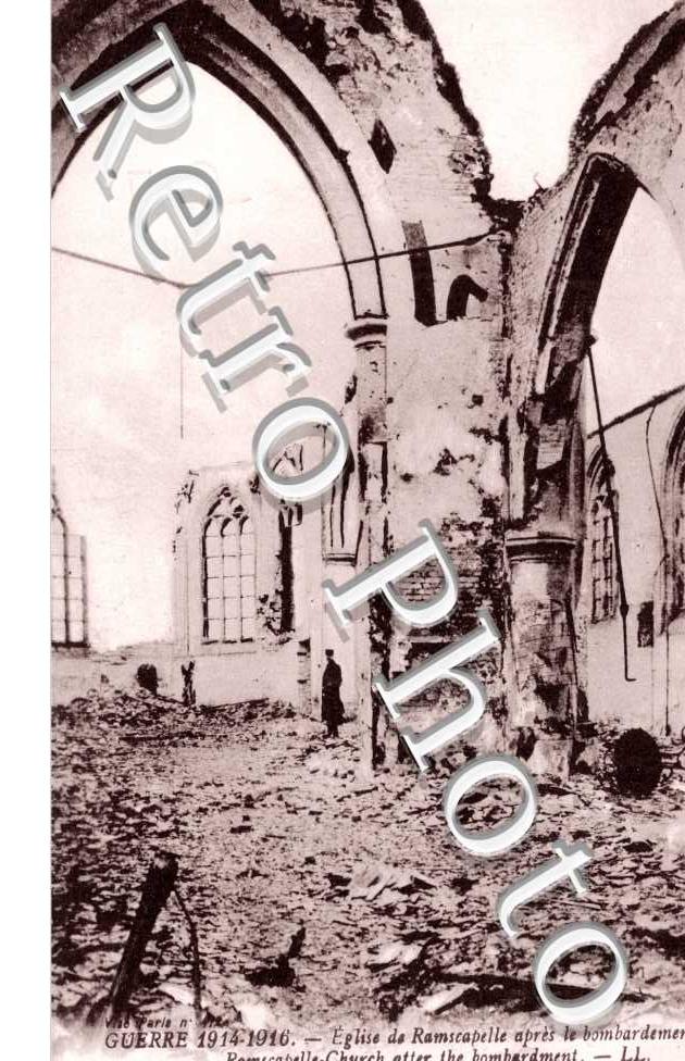 Eglise apr le Bombardement