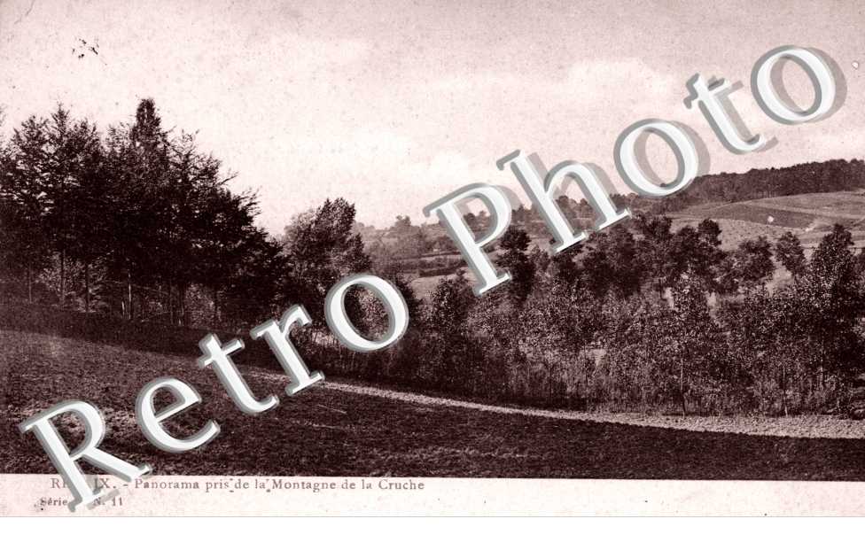 panorama pris de la Montagne de la Cruche