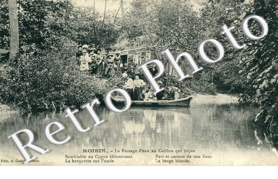 le passage d'eau au Caillou qui bique