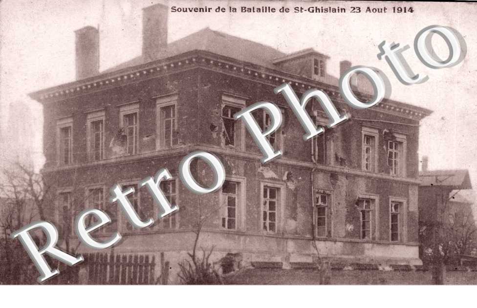 souvenir de la bataille de Saint Ghislain, 23 aout 1914