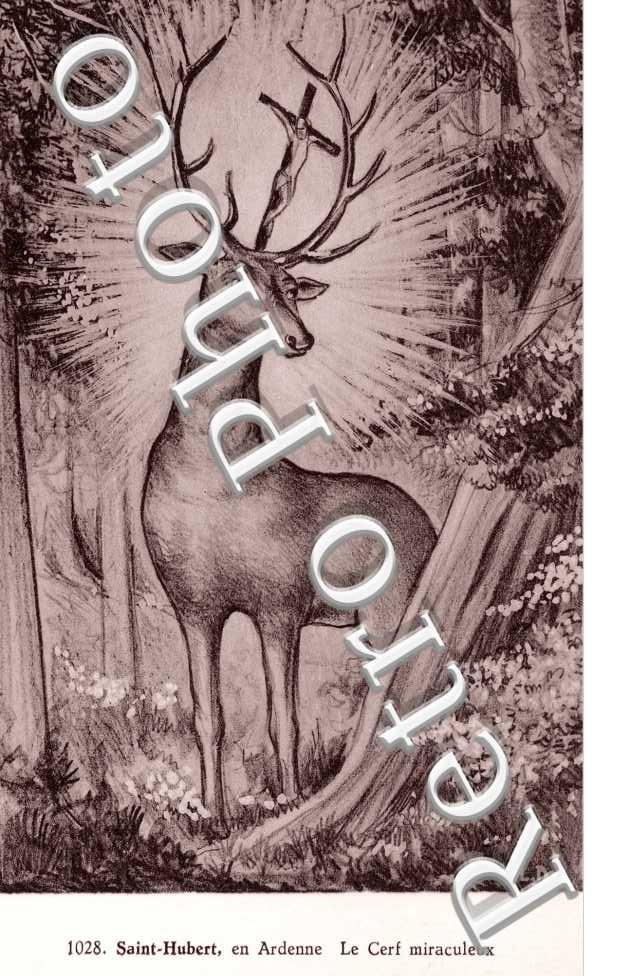 Saint Hubert en Ardenne, le cerf miraculeux