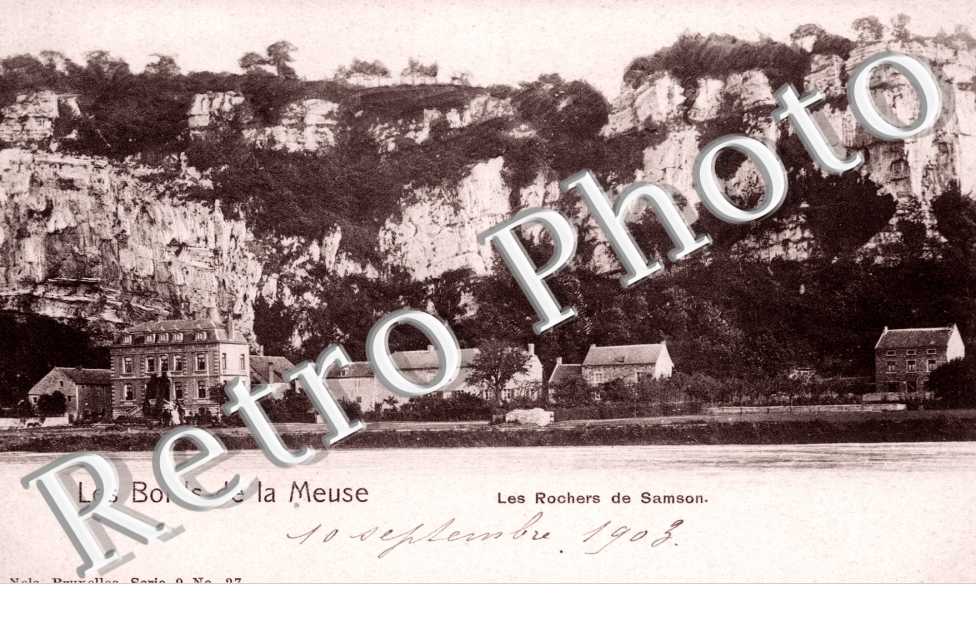 les Bords de la Meuse, les Rochers de Samson