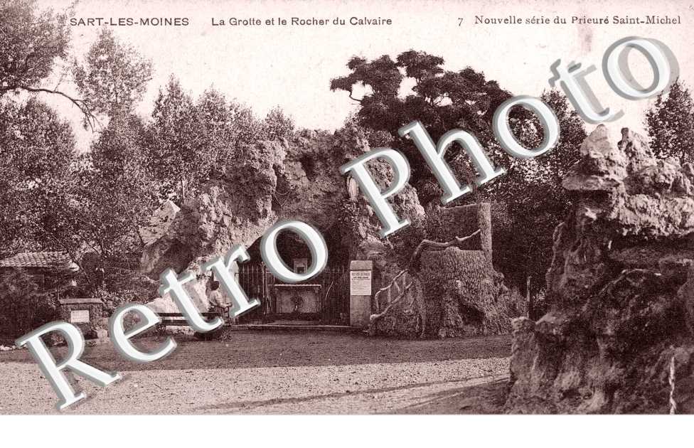 La Grotte et le Rocher du Calvaire