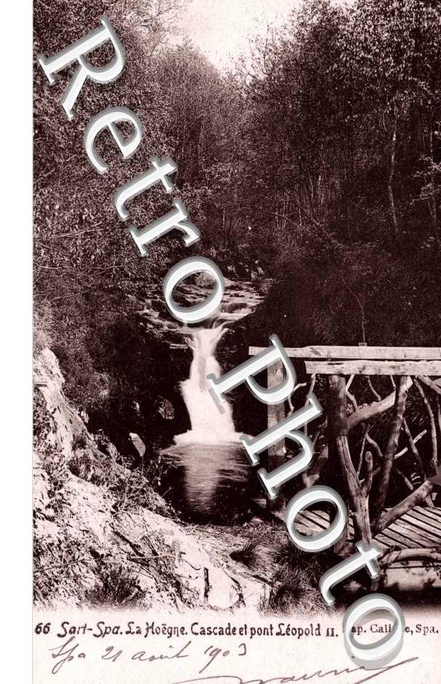 La Hoegne - Cascade et Pont Leopold II