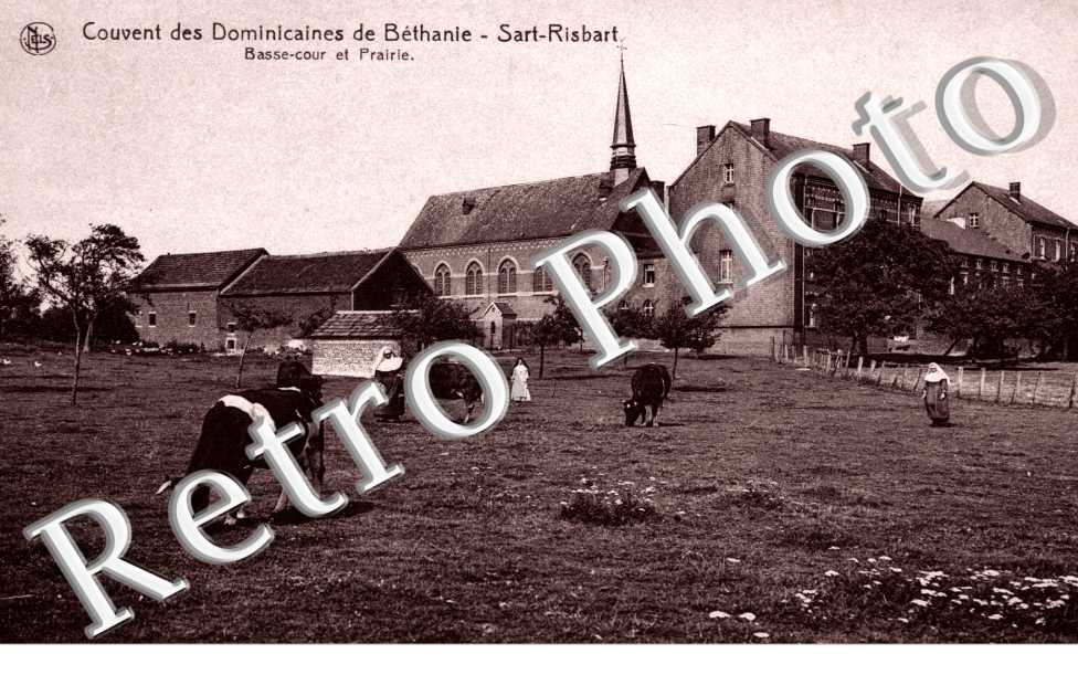 couvent des dominicaines de Bethanie, basse-cour et prairie