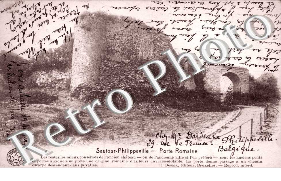 SAUTOUR-PHILIPPEVILLE   -  Porte Romaine