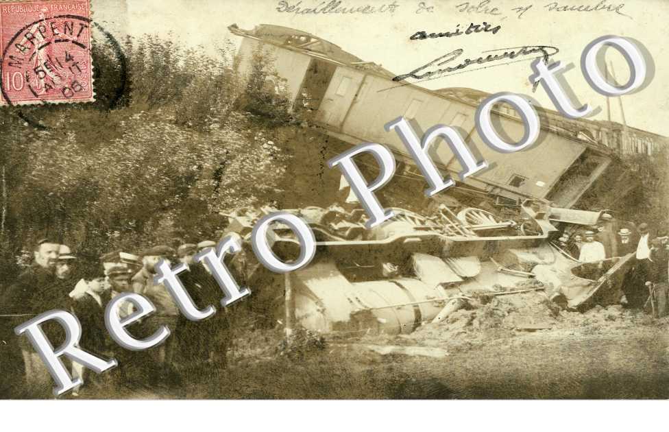 Solre-sur-Ambre, Un accident de train 1906