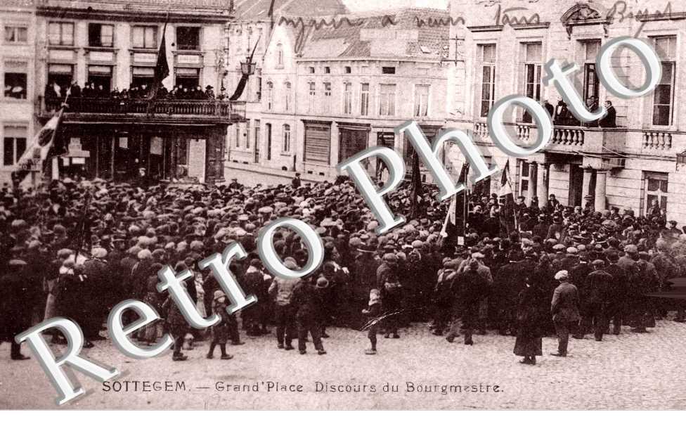 Grand'Place, discours de Bourgmestre