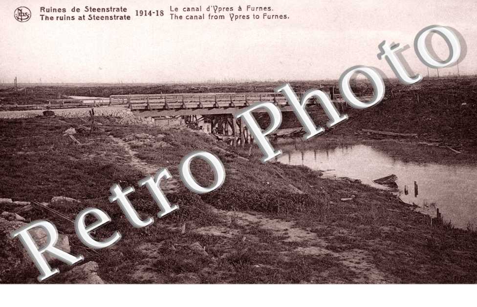Le Canal d'Ypres à Furnes