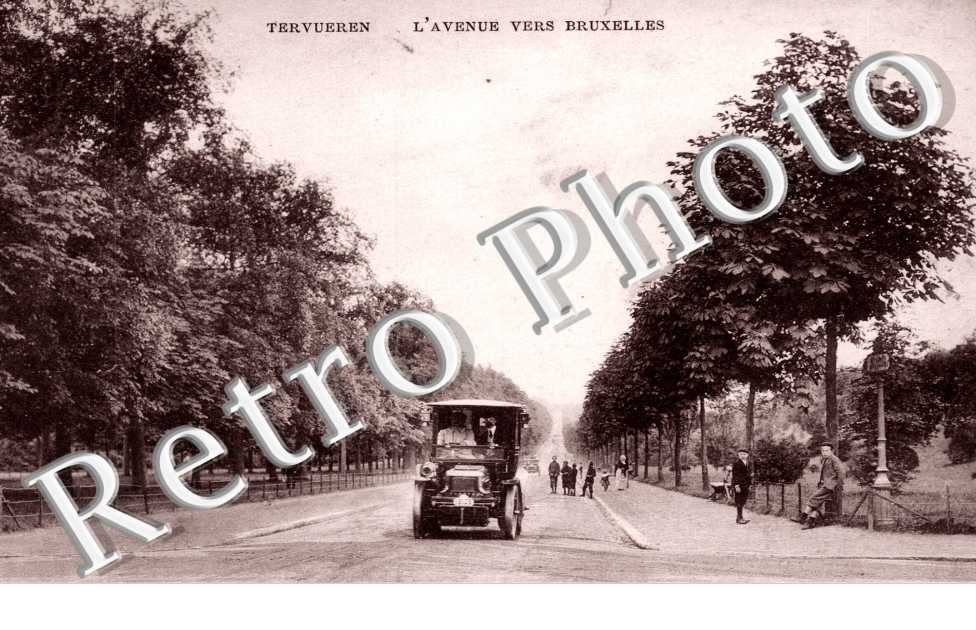 l'avenue vers Bruxelles