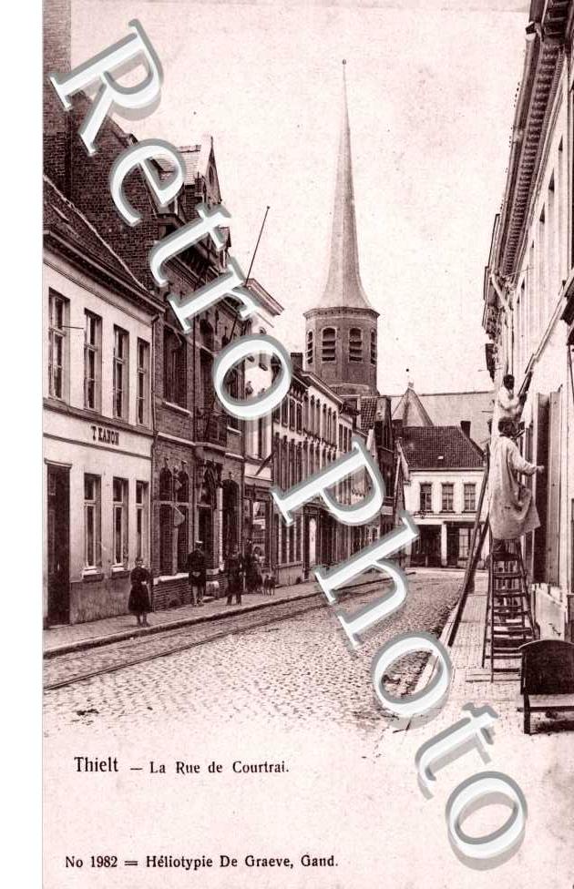 la rue de Courtrai