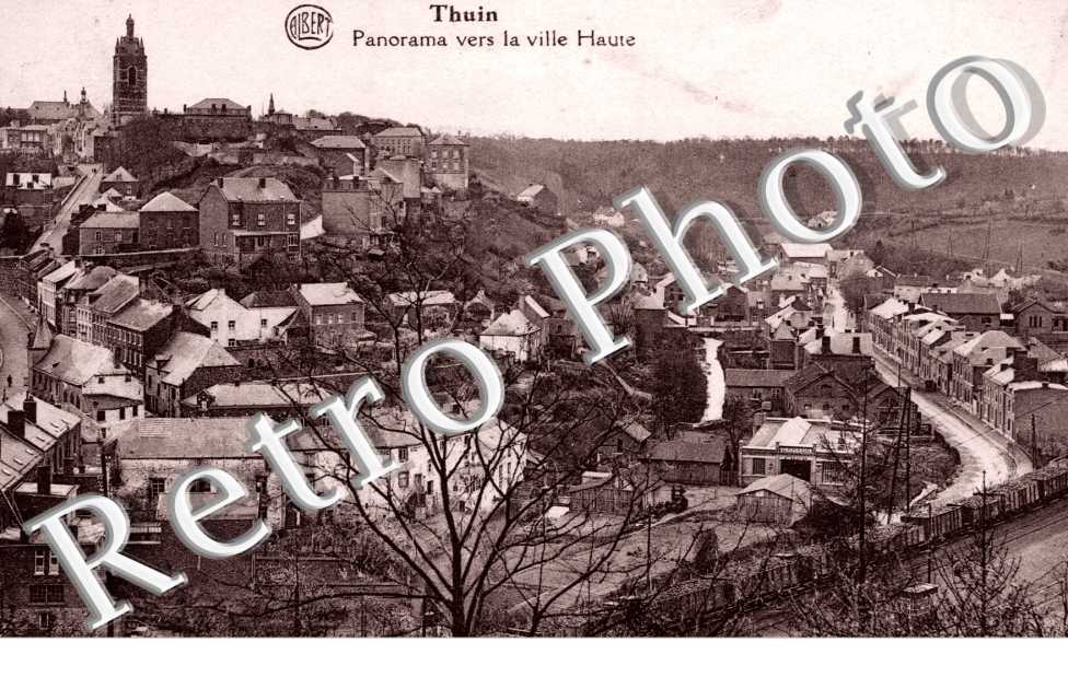 Panorama vers la ville Haute