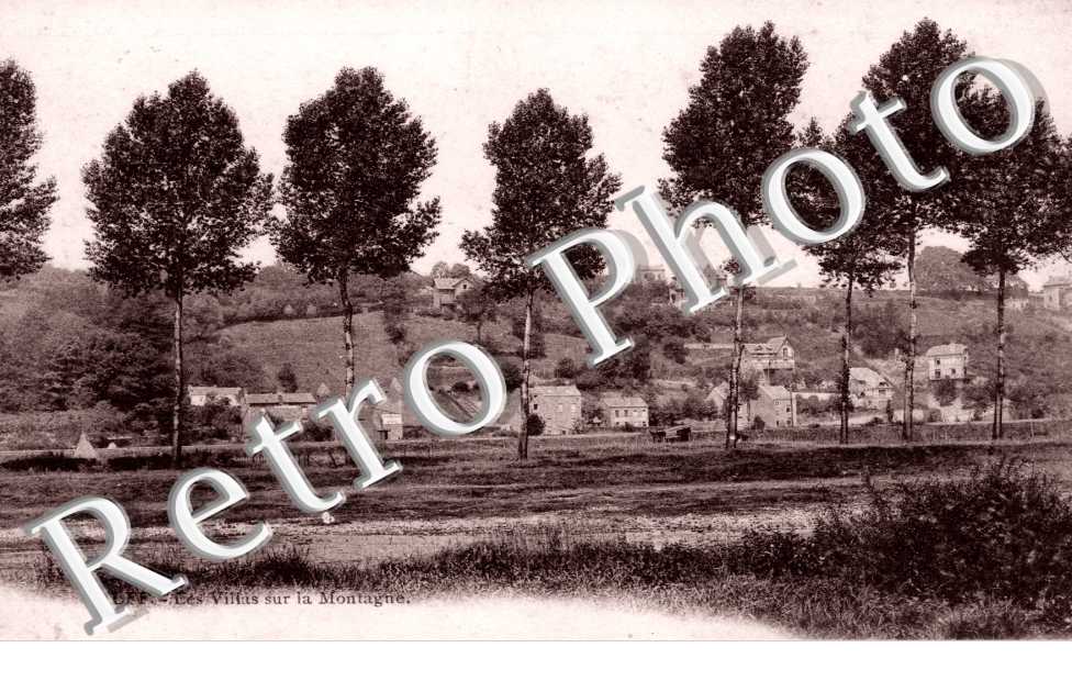 les villas sur la montagne