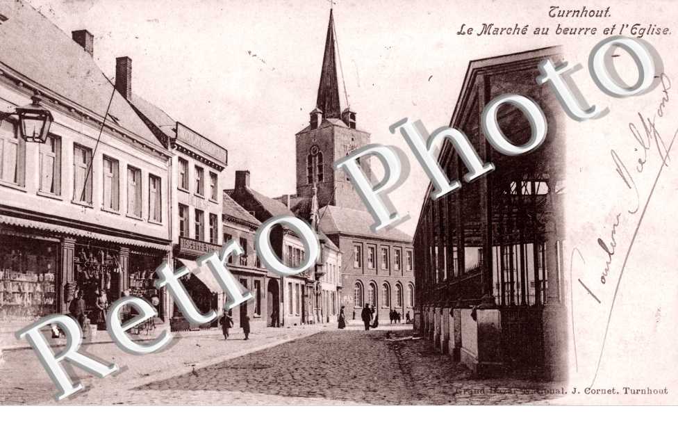 le Marche au beurre et l'Eglise