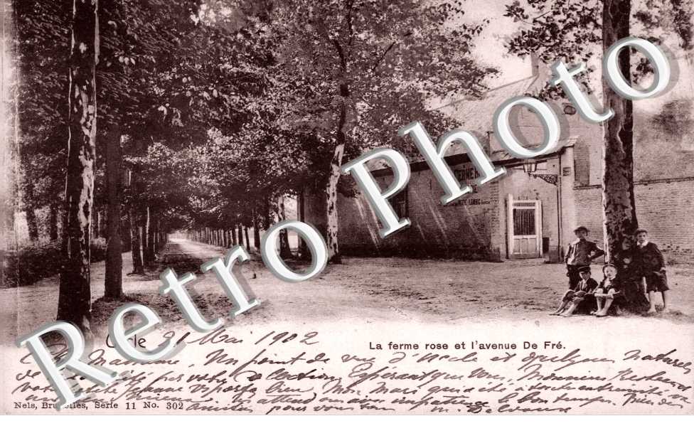la ferme rose et l'avenue De Fre