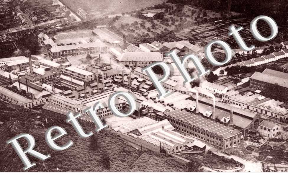 Cristalleries du Val Saint-Lambert Vue prise en avion