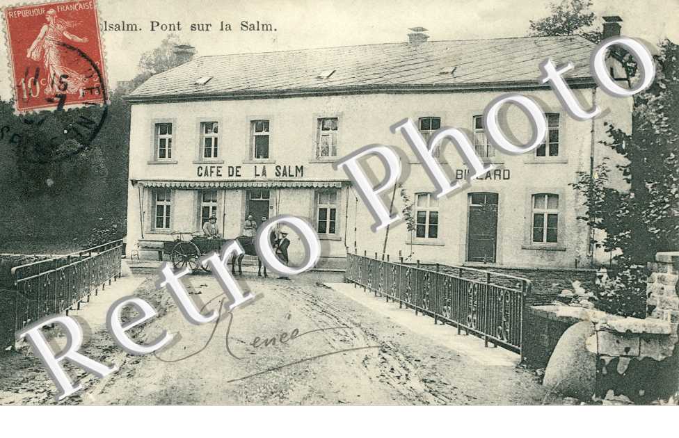 Pont sur la Salm - Cafe