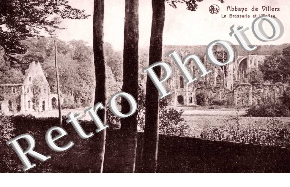 abbaye, la brasserie et l'eglise