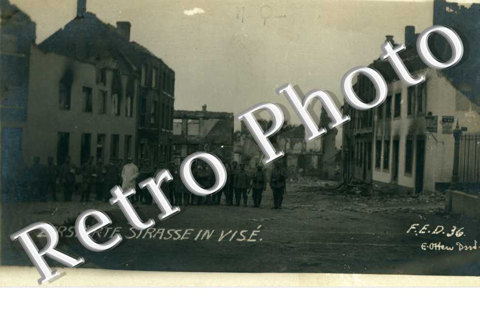 zerstorte strasse in Vise