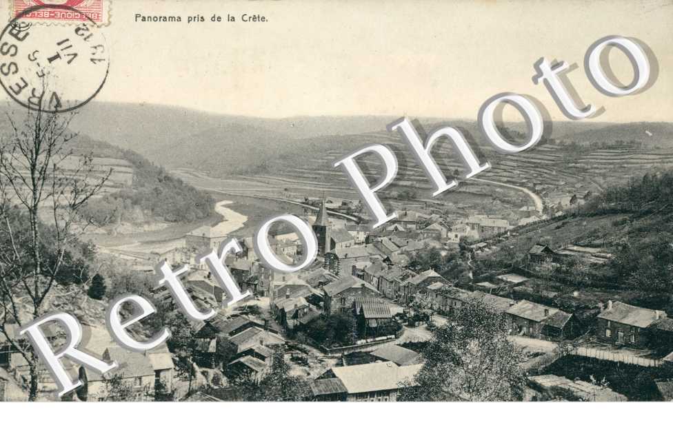 Panorama pris de la Crete