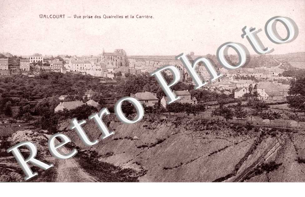 vue prise des Quairelles et la carriere