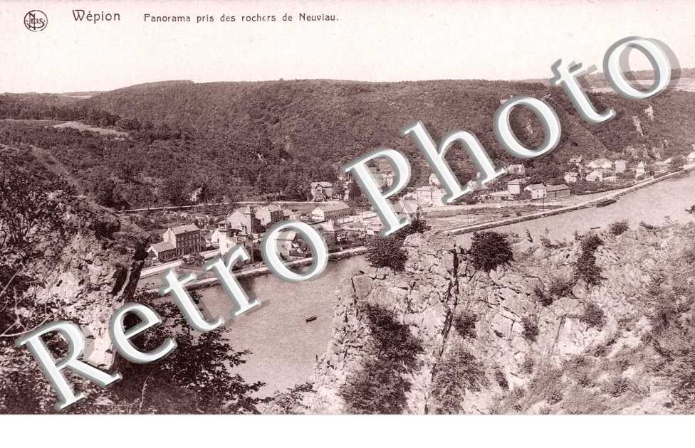 panorama pris des rochers de Neuviau